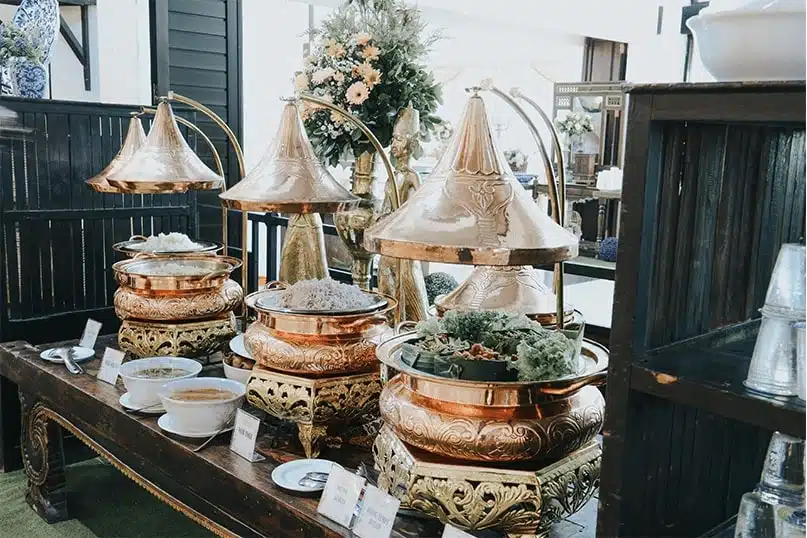 menu catering wedding