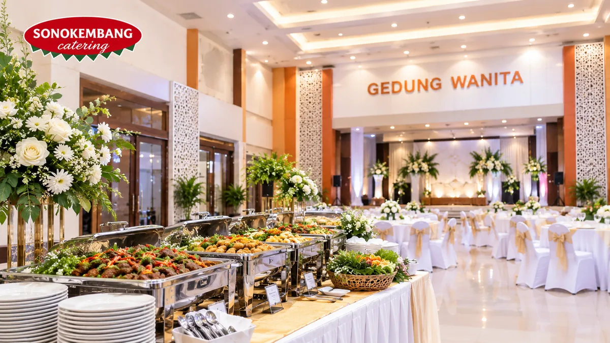 catering Gedung Wanita Surabaya - prasmanan resepsi Sonokembang